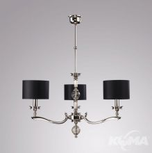 Tivoli oprawa wisząca 3xE14/60W nikiel/czarny